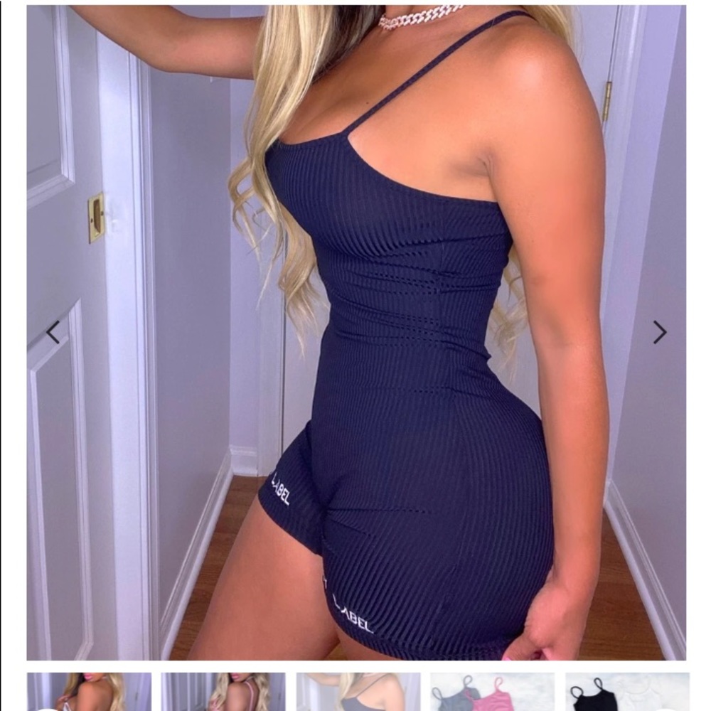 Lucky label play suit